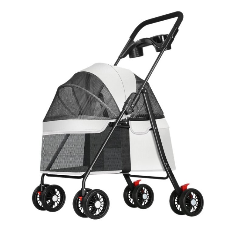 Detachable 2-in-1 Pet Stroller with One-Click Folding | Wholesale