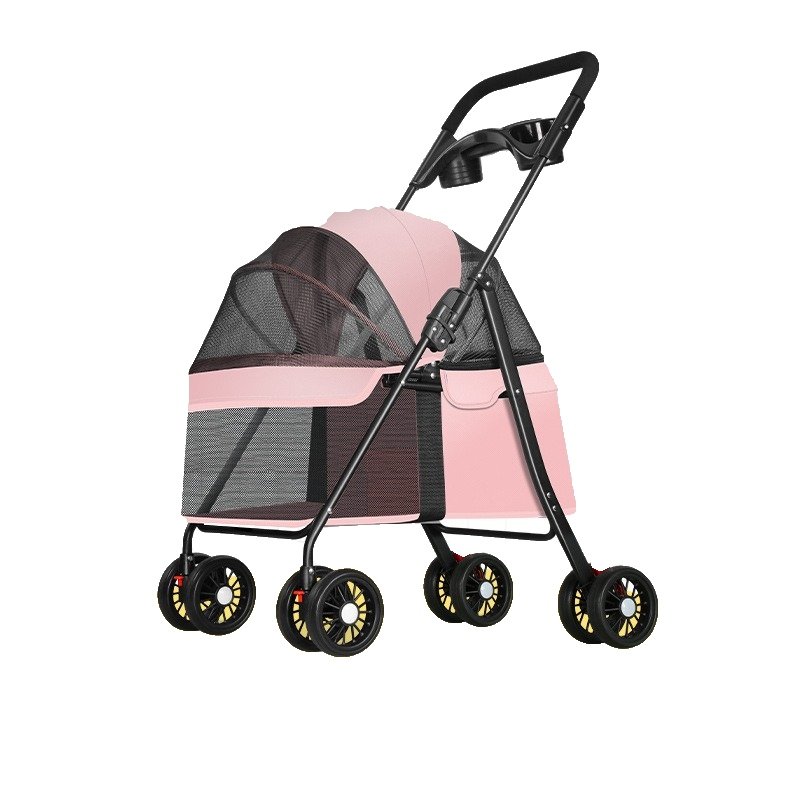 Detachable 2-in-1 Pet Stroller with One-Click Folding | Wholesale