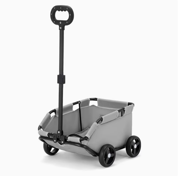 Gray Dog Wagon Stroller C-006 foldable pet wagon cart